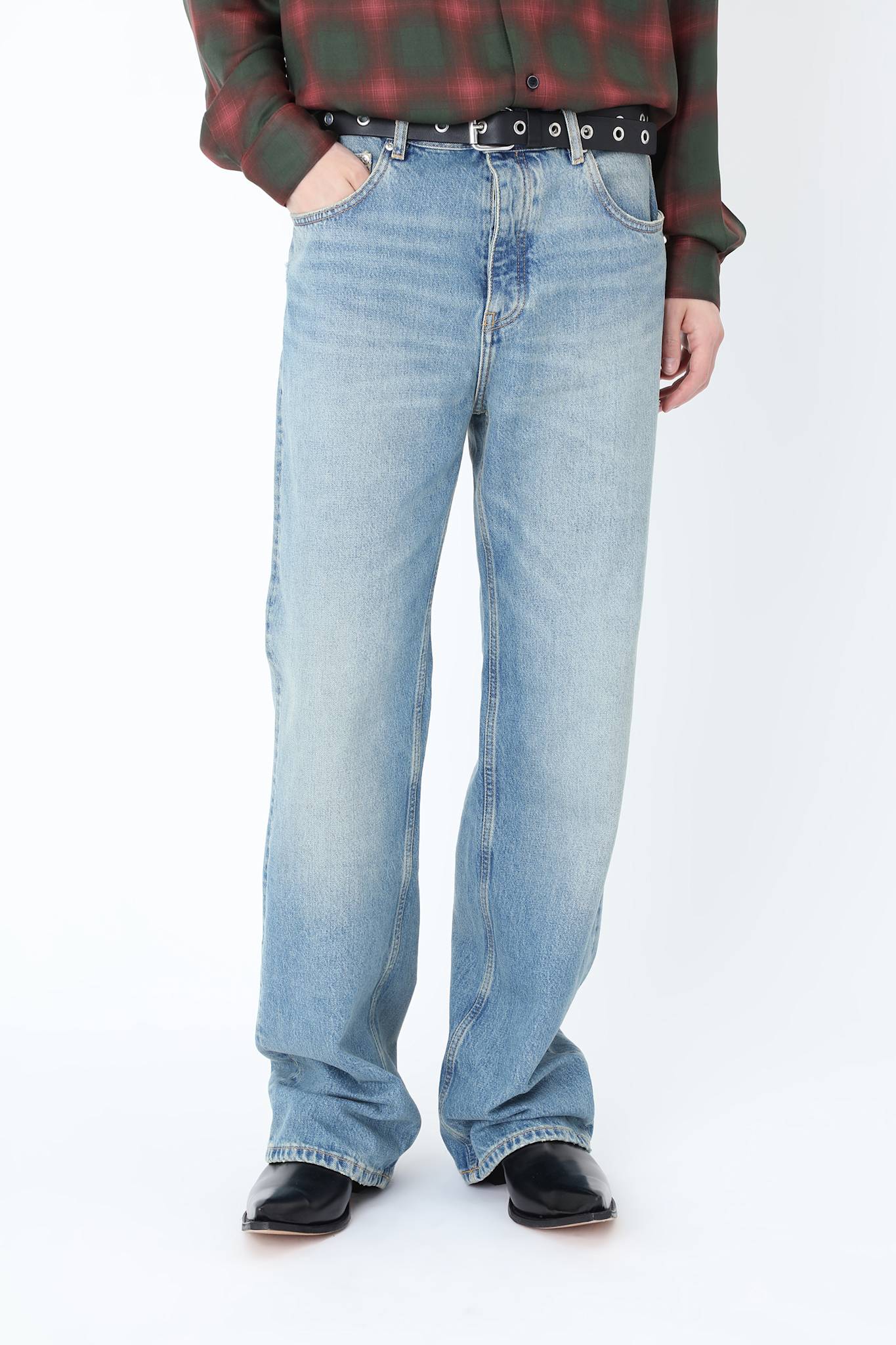 Genoa 80s Light Blue Jeans - Won Hundred Online Store