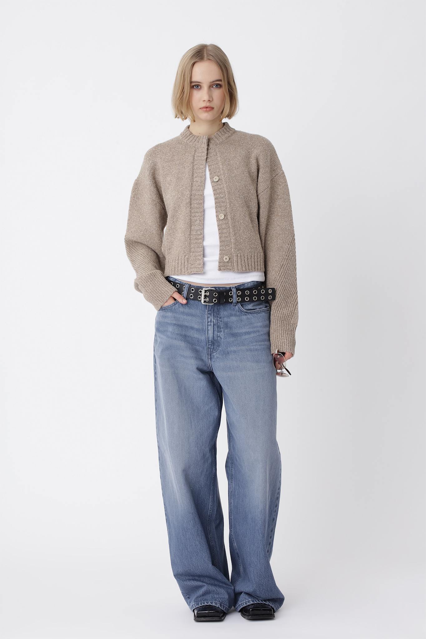 Vinni Knit Cardigan - Pure Cashmere