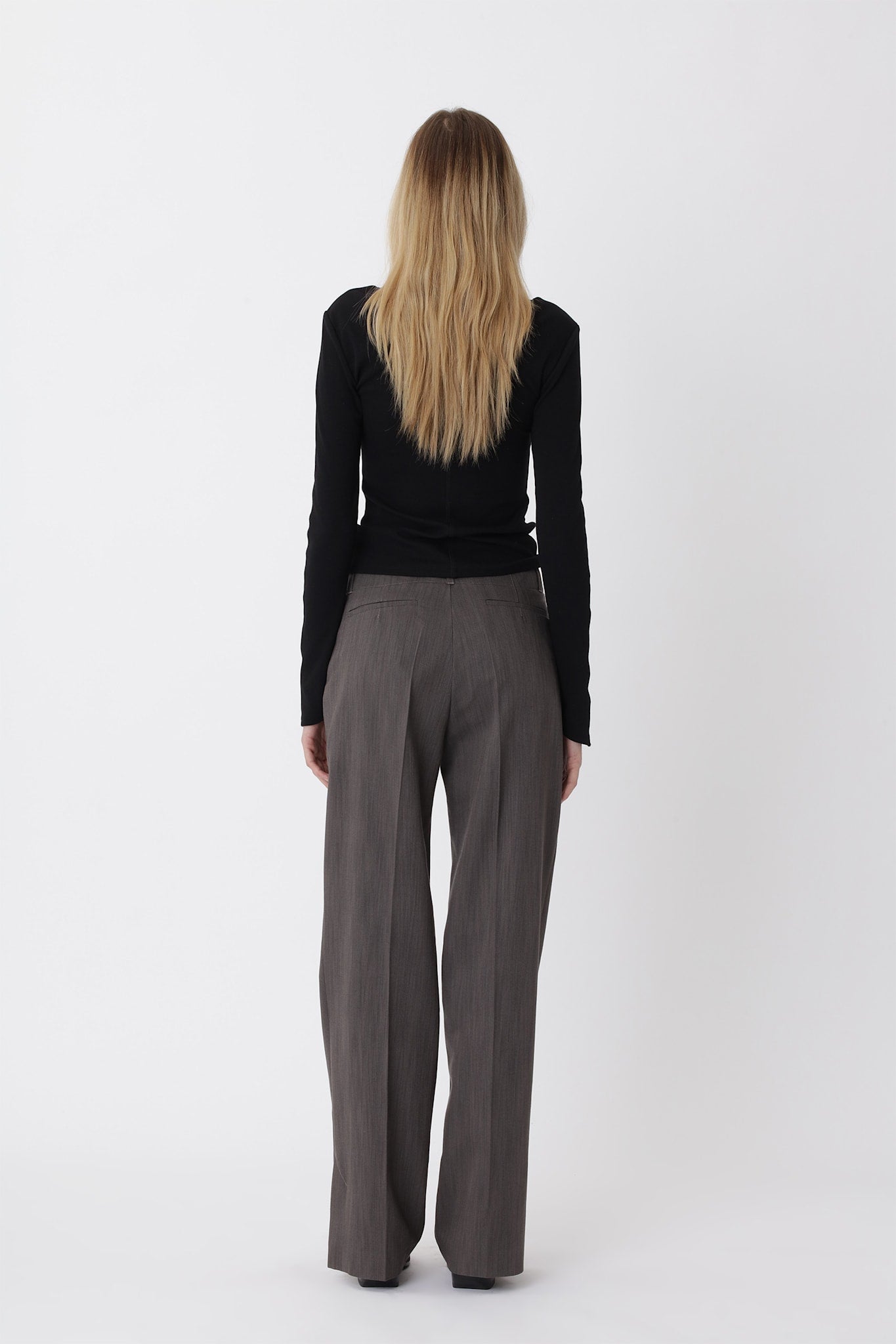Ena Trousers - Licorice COMB.