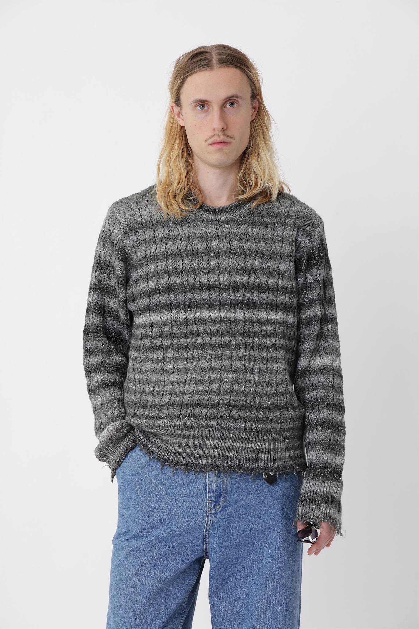 Ryder.01 Knit Sweater - Eiffel Tower COMB.
