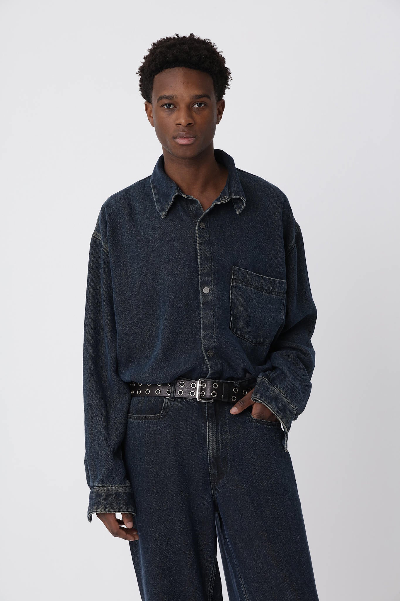 Maza Shirt - Washed Black