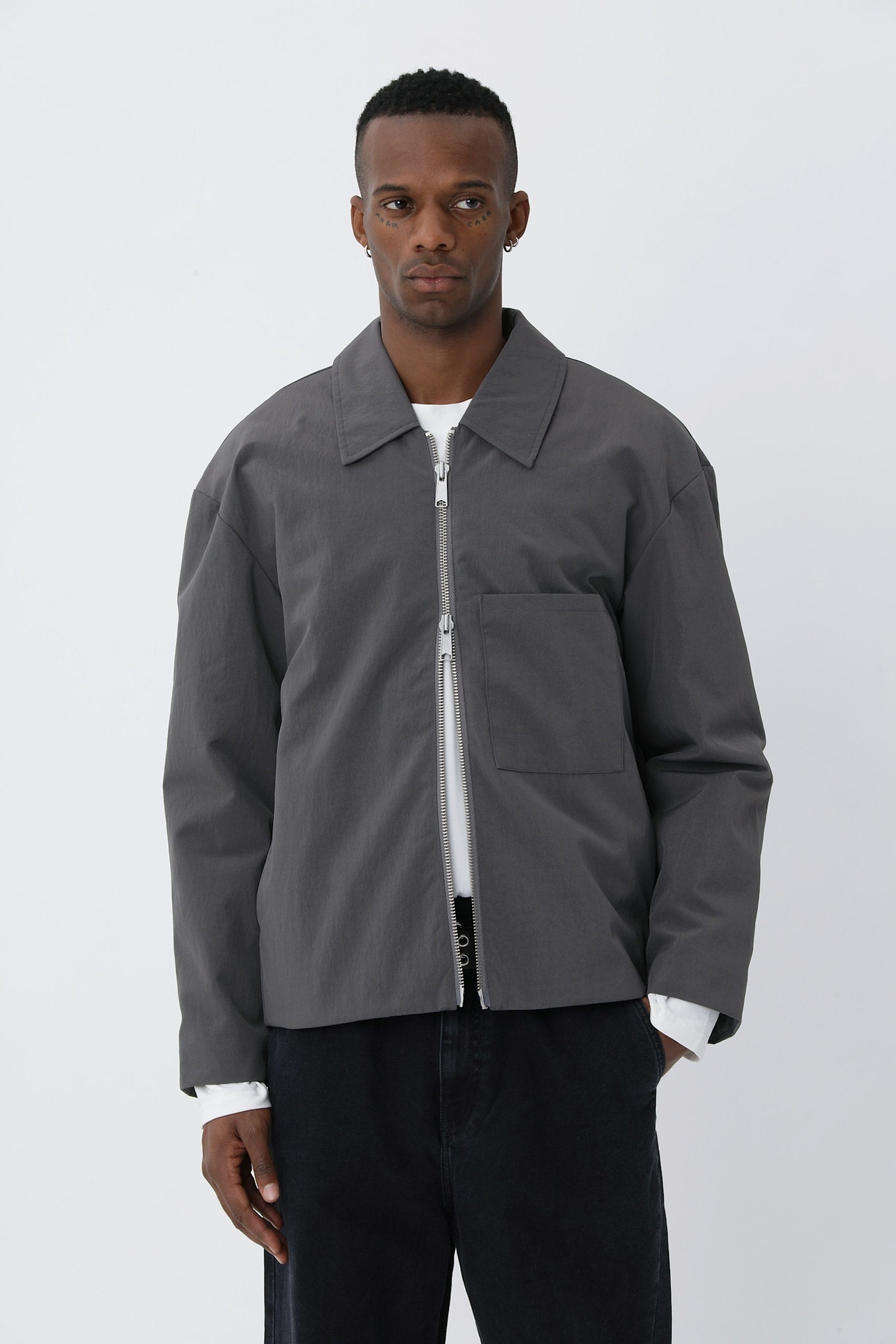 Saywer.01 Jacket - Charcoal Gray