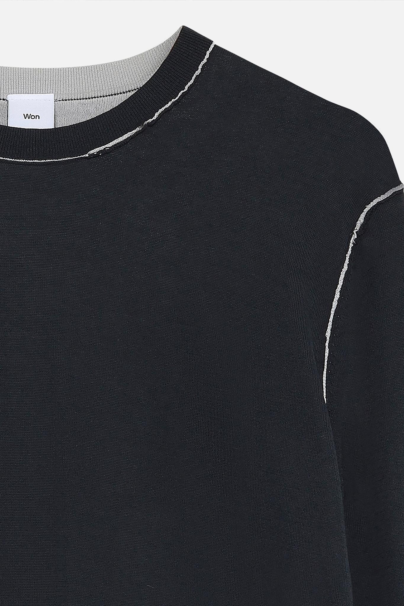 Rune Two Layer Knit Sweater - Won Hundred Online Store