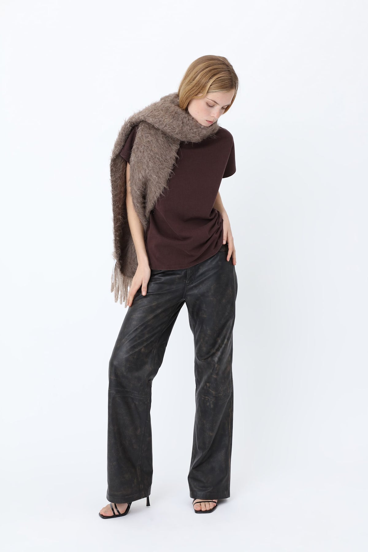 Soul Fluffy Wool Scarf