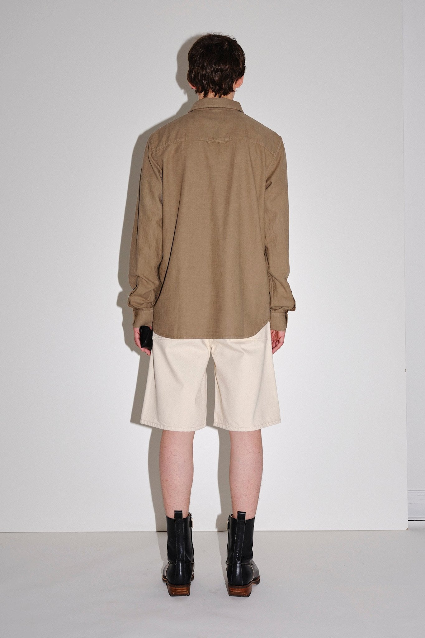 Won Hundred Men Adriel Shirt Brindle