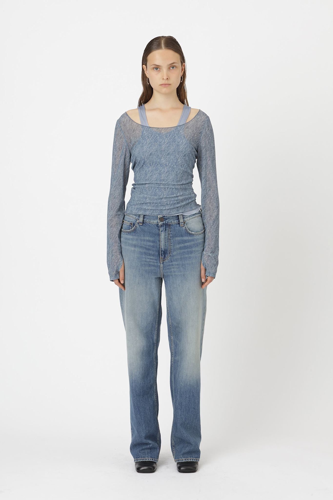 Won Hundred Women Agnetha AOP Dress Blue