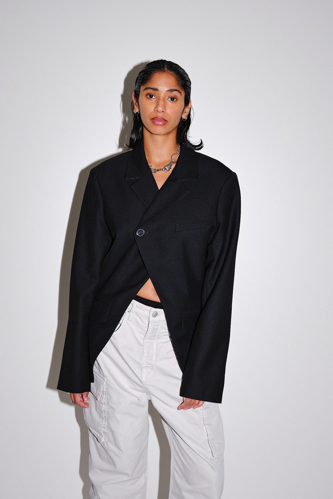 Won Hundred Women Alora C Blazer Black