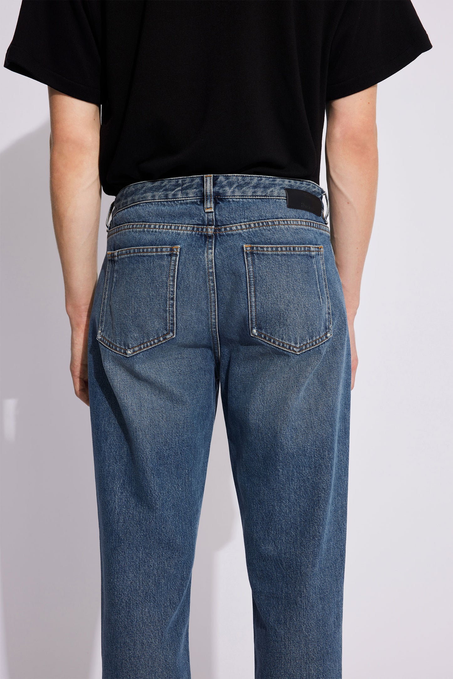 Won Hundred Men Archer 5-Pockets Original Blue Four