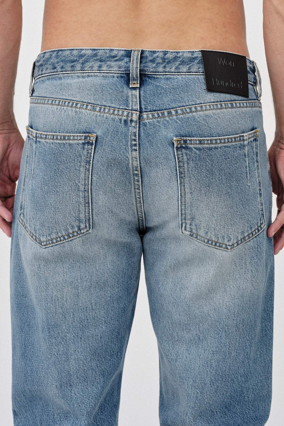 Won Hundred Men Archer Delight Blue 6 5-Pockets Delight Blue 6