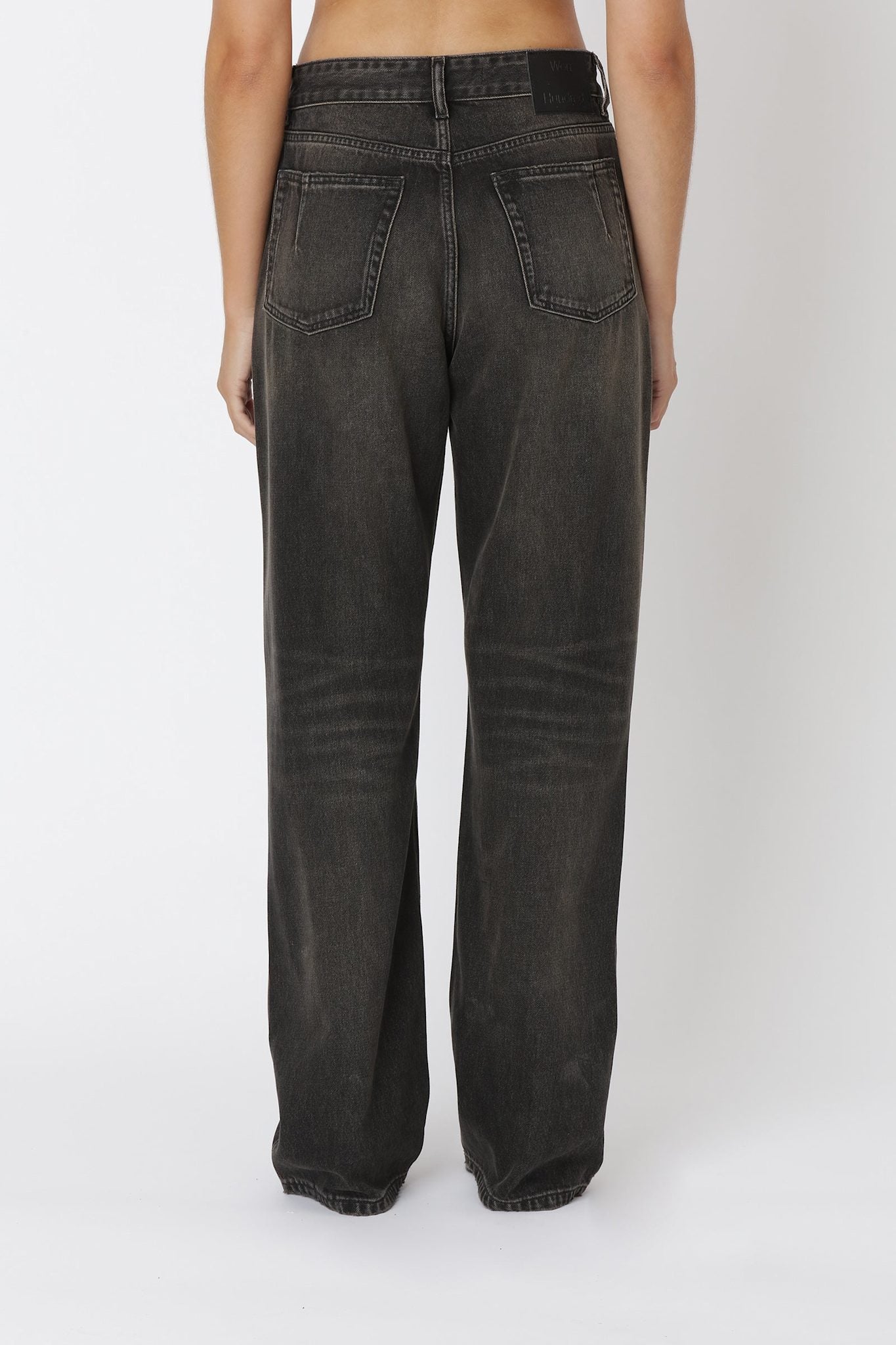 Won Hundred Women Baggy 80s Black 5-Pockets 80s Black