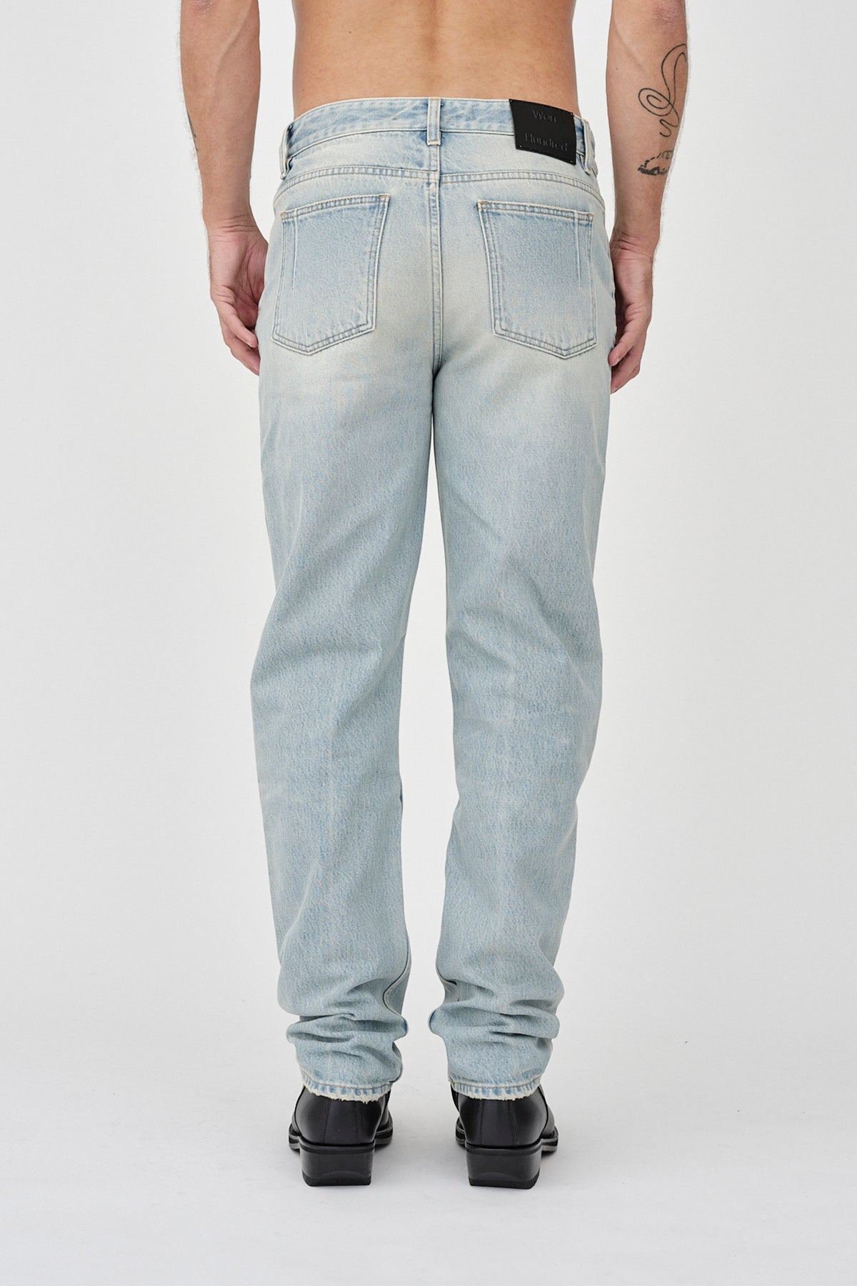 Won Hundred Men Bill Tint Beatet Blue 5-Pockets Beatet Blue