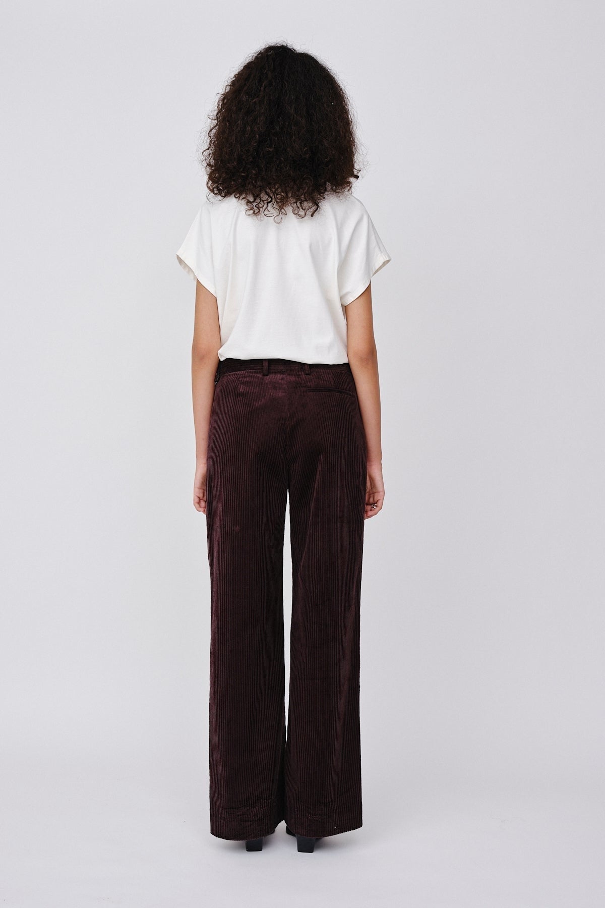 Won Hundred Women Camille Corduroy Trousers Java