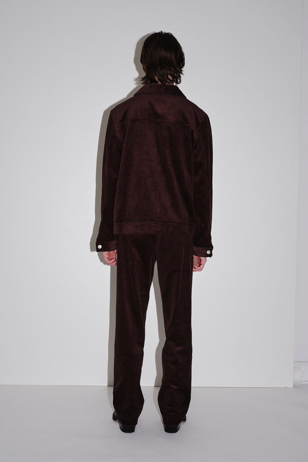 Won Hundred Men Clayton Corduroy Jacket Java