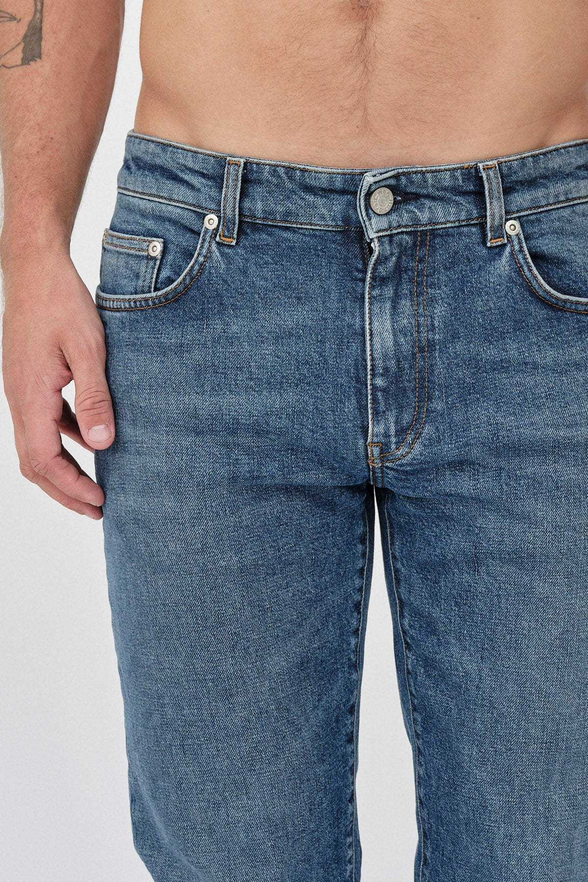 Won Hundred Men Dean 5-Pockets Original Blue