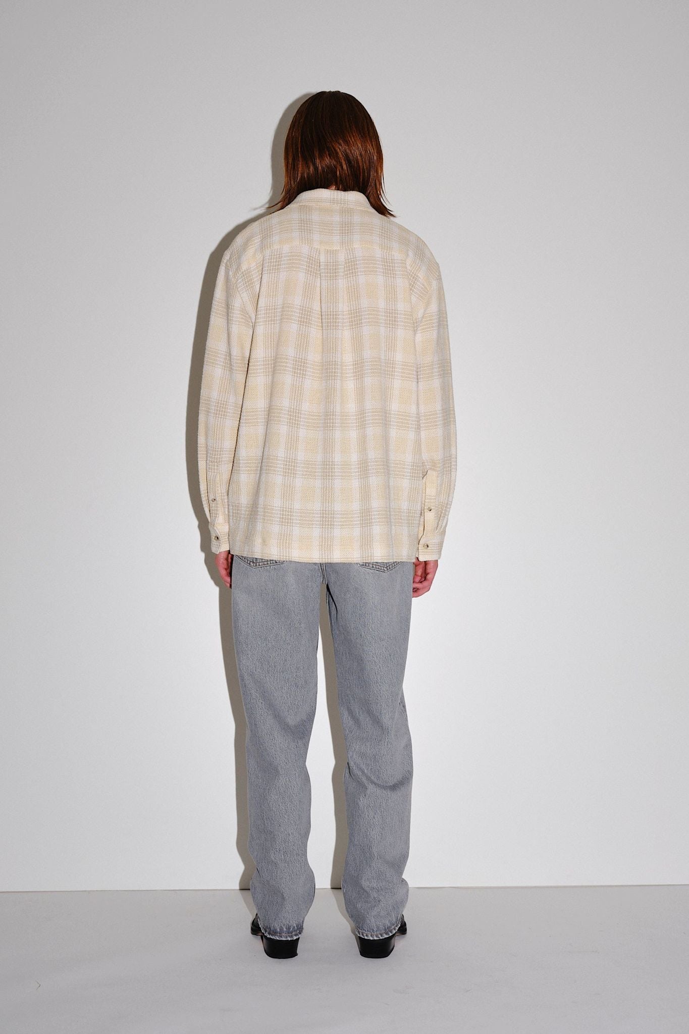 Won Hundred Men Enzo Check Shirt Navajo