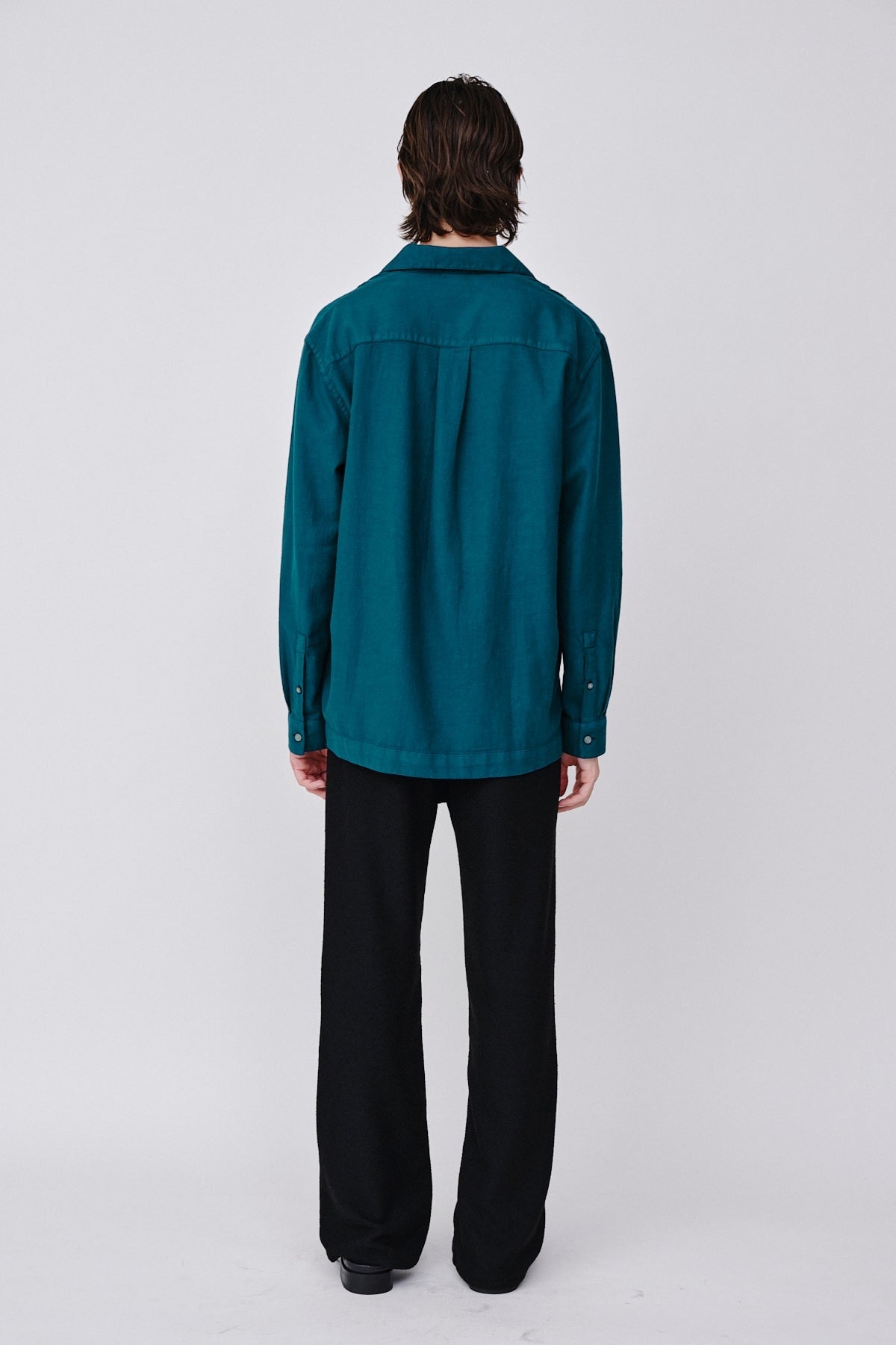 Won Hundred Men Enzo Overdye Shirt Reflecting Pond