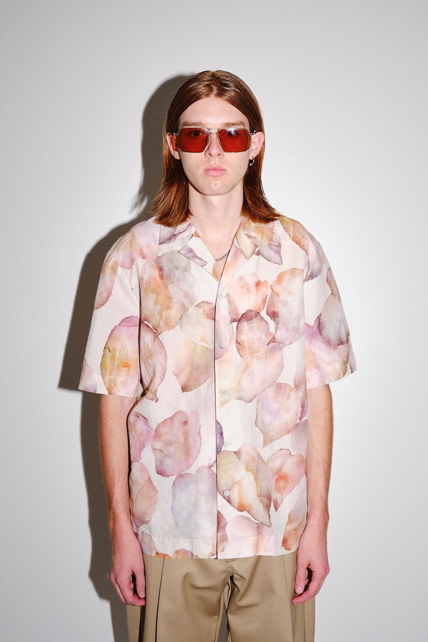 Won Hundred Men Gonzo AOP Shirt Multi colour red