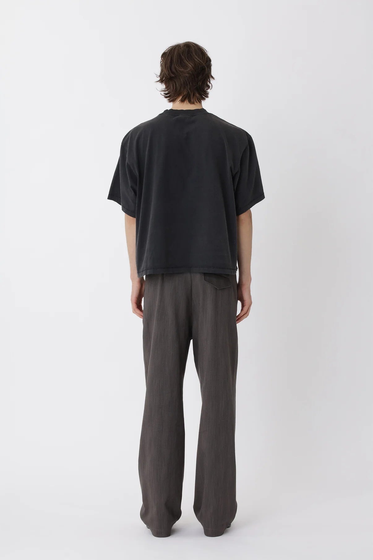 Houston Globe T-shirt M - Washed Black