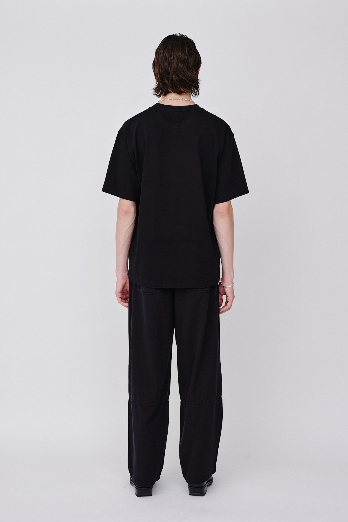 Won Hundred Unisex LA Photo Print T-shirt Washed Black