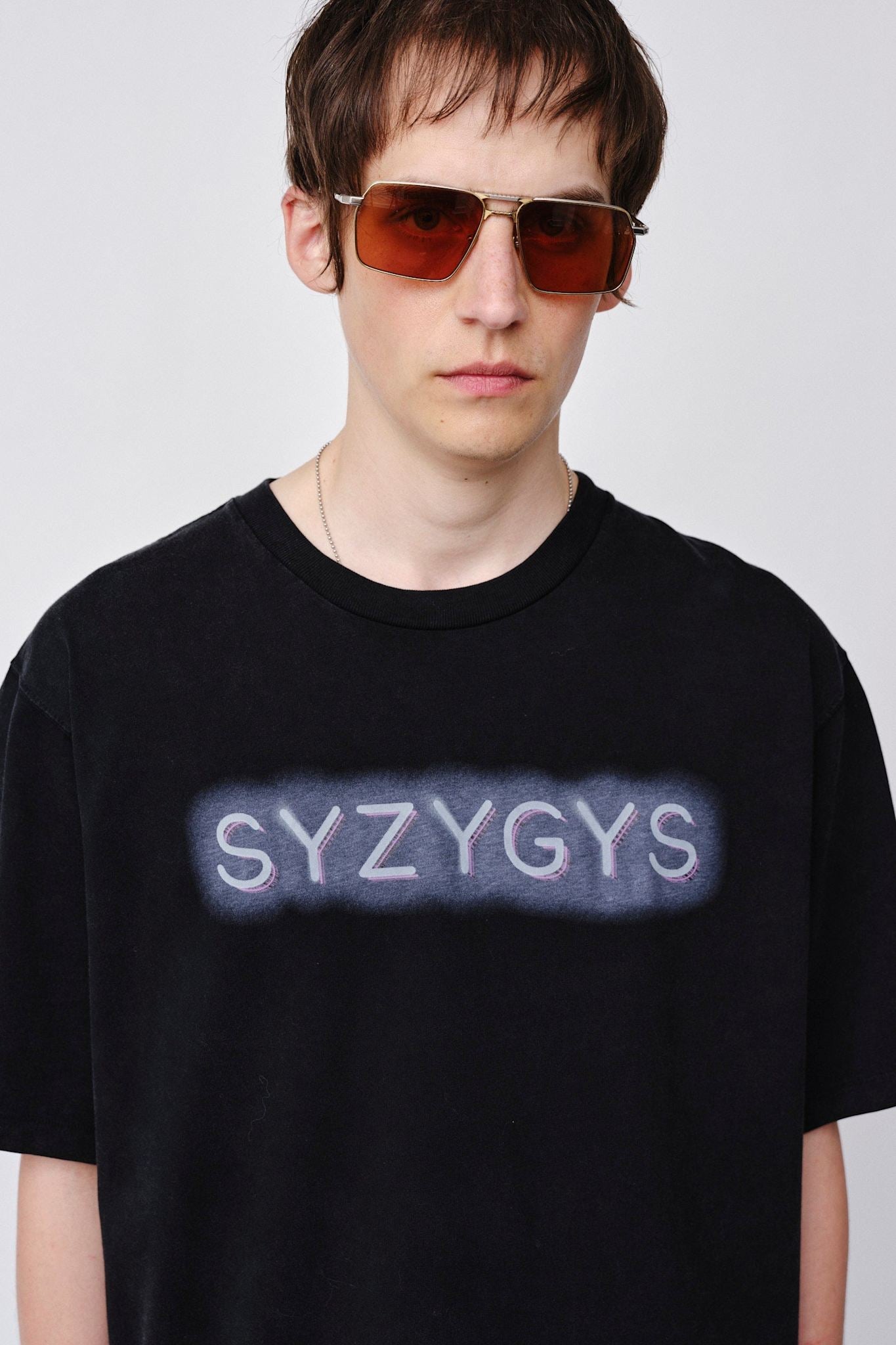 Won Hundred Unisex LA SYZYGYS T-shirt Black