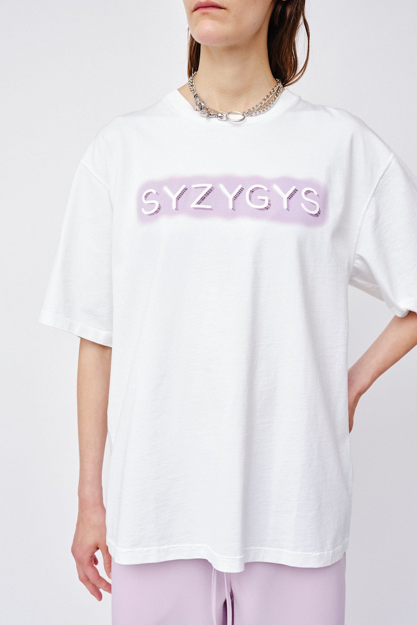 Won Hundred Unisex LA SYZYGYS T-shirt White
