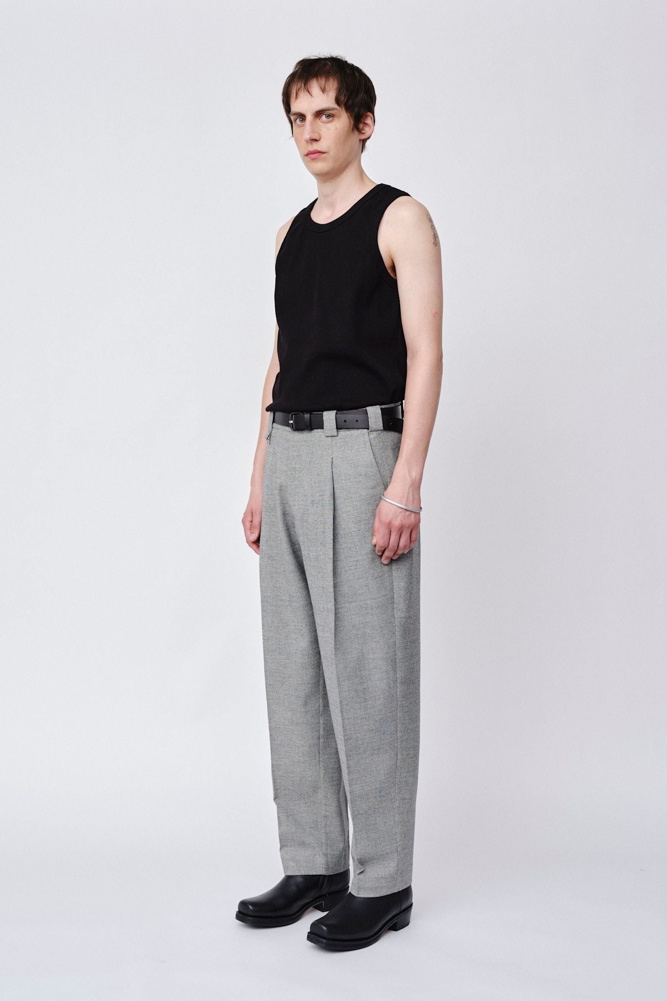 Won Hundred Men Lance Trousers Black & White