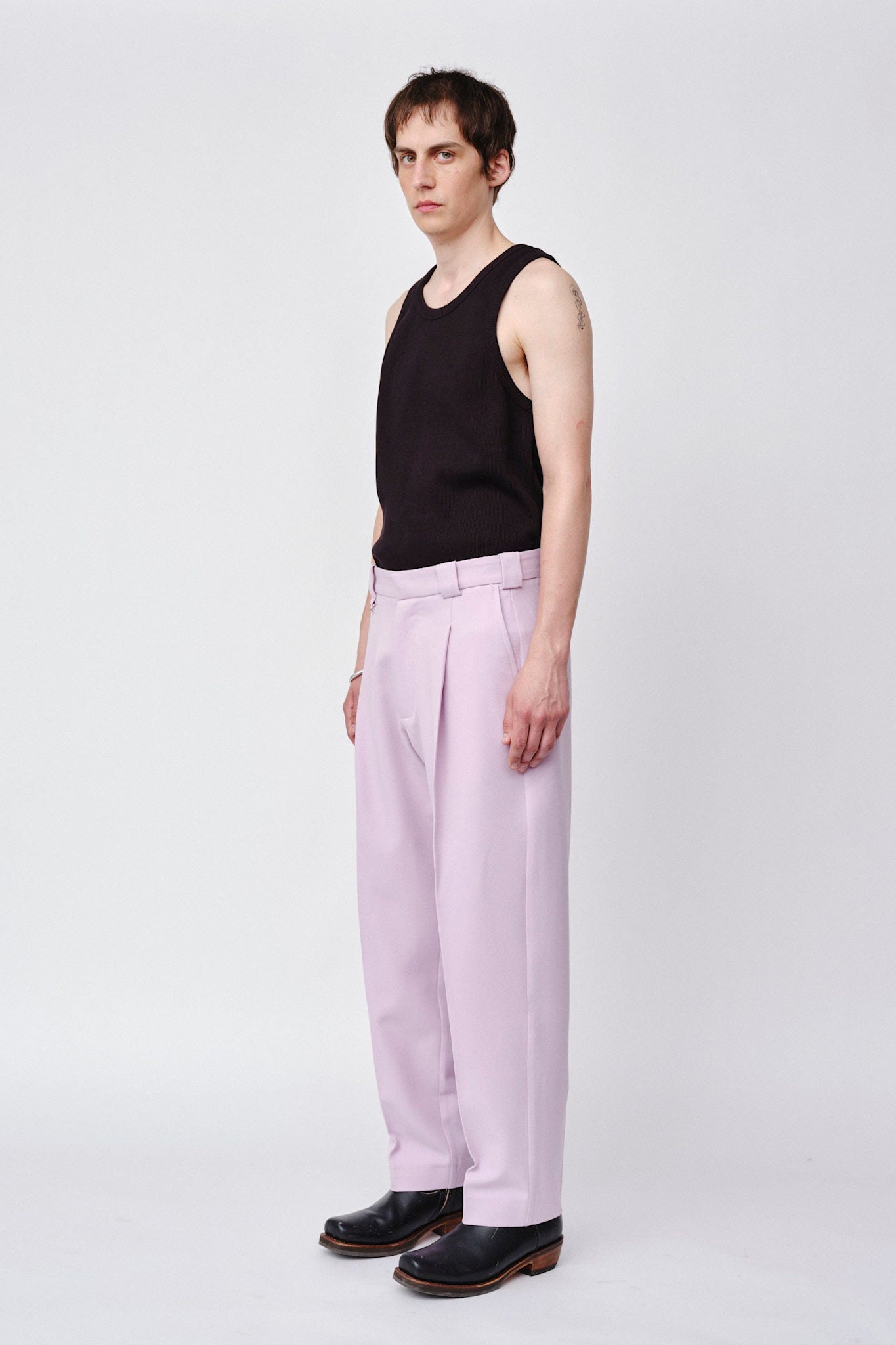 Won Hundred Men Lance Trousers Fair Orchid