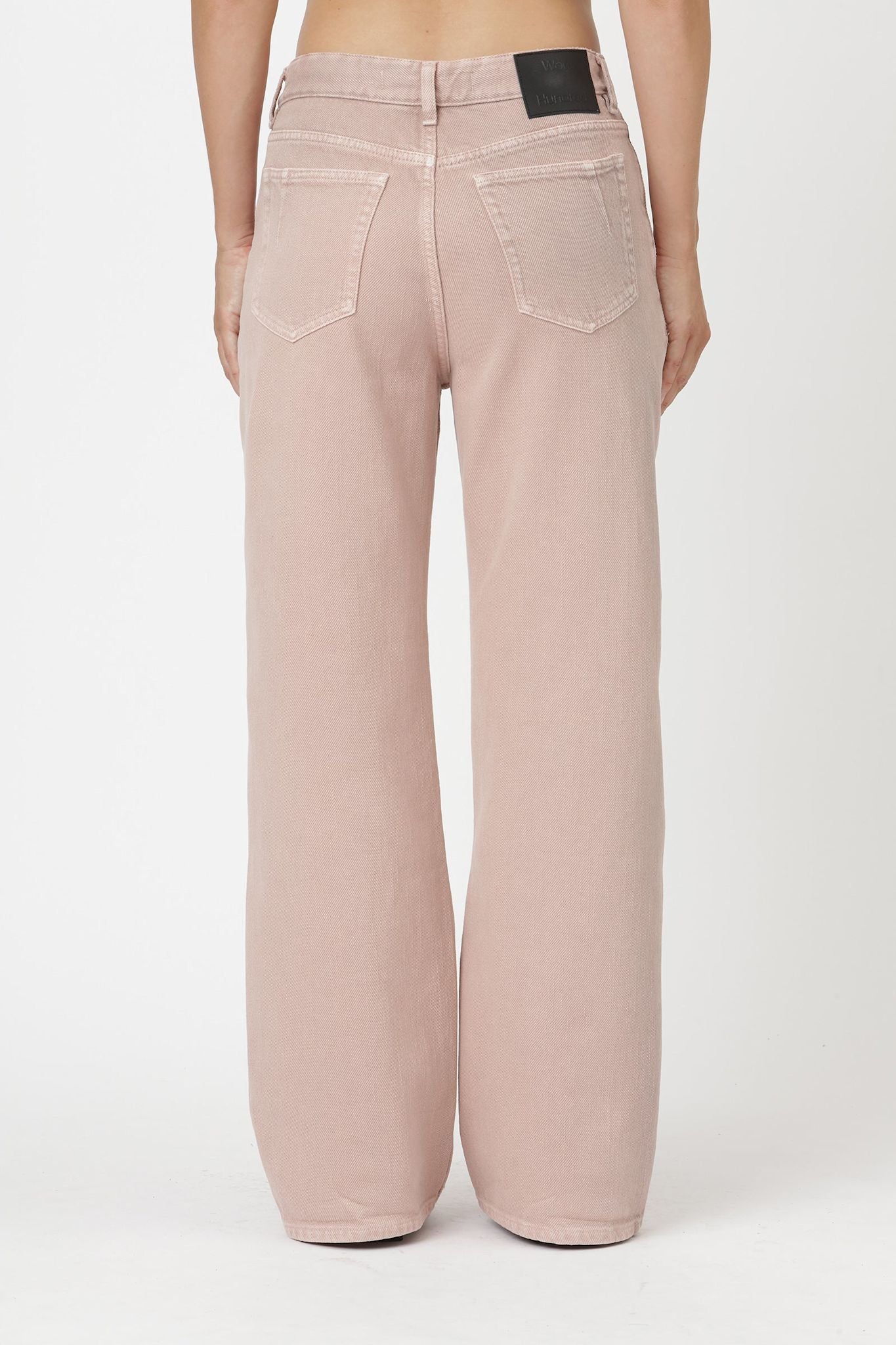 Won Hundred Unisex Las Vegas Overdye Jeans Rose Smoke