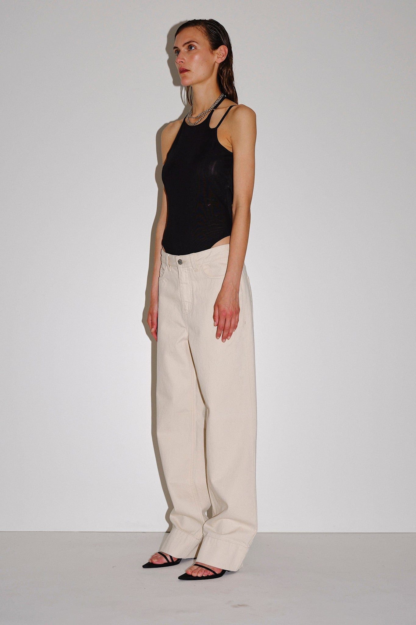 Won Hundred Women Lena Denim Off White