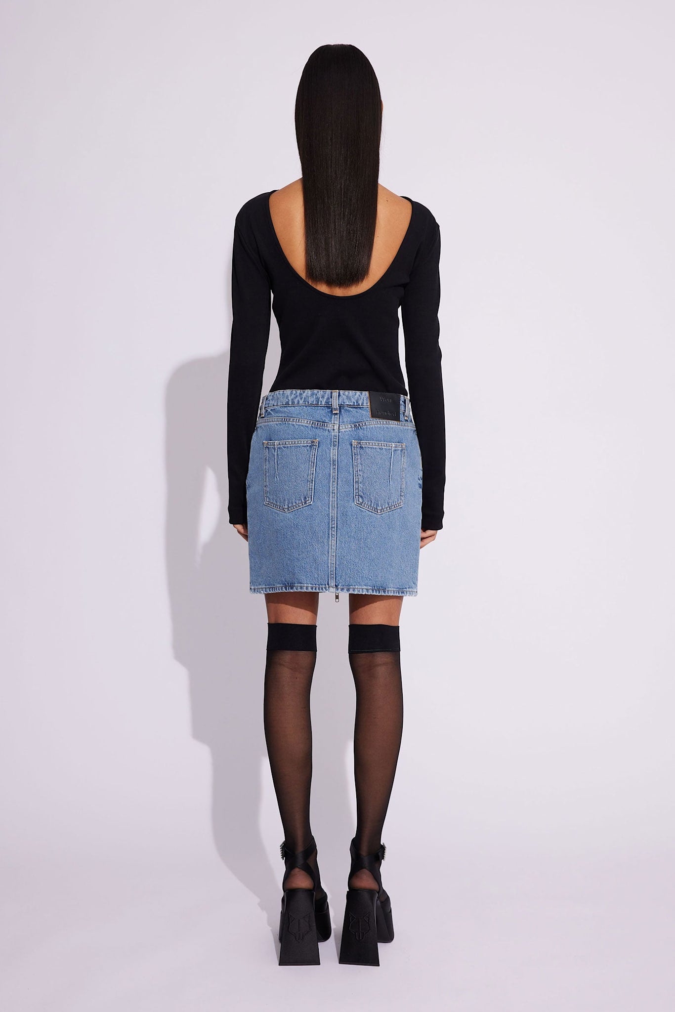 Won Hundred Women Liane Light Blue Skirt Light Blue