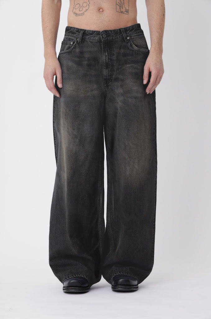 Lyon Coated 80s Black Jeans M – Won Hundred Online Store