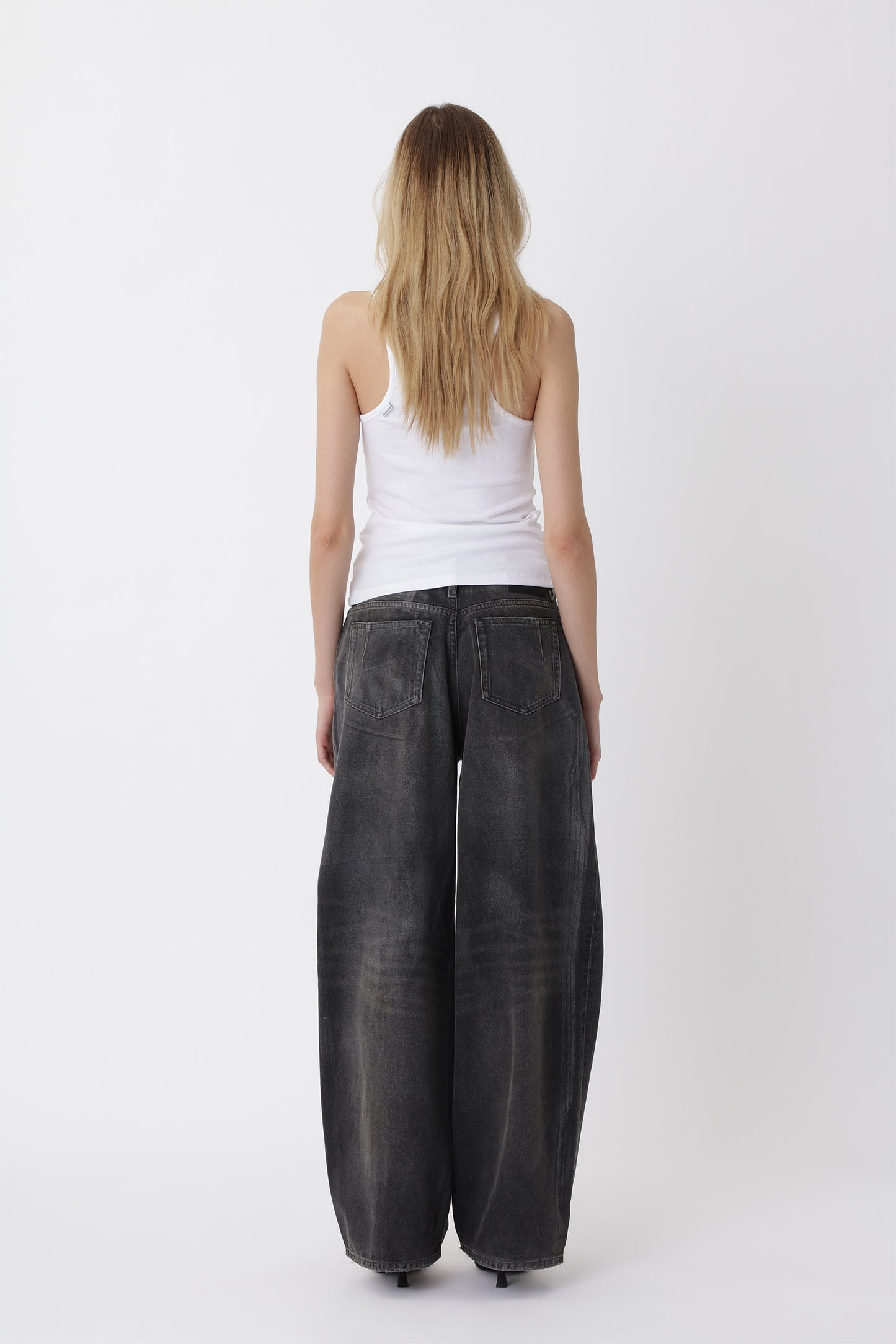 Won Hundred Women Lyon Coated 80s Black Jeans W Jeans Coated 80s Black