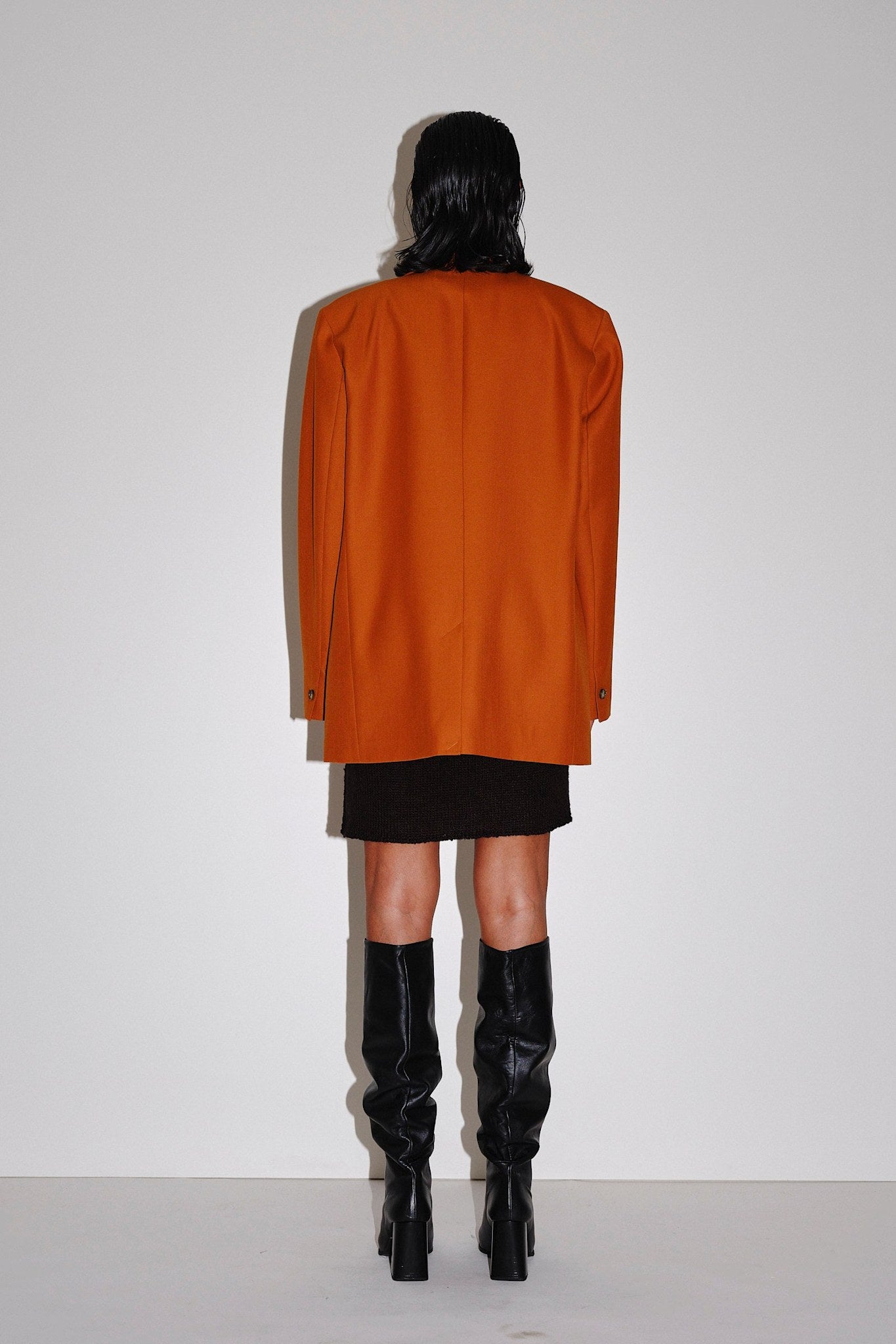 Won Hundred Women Osaka W Blazer Leather Brown