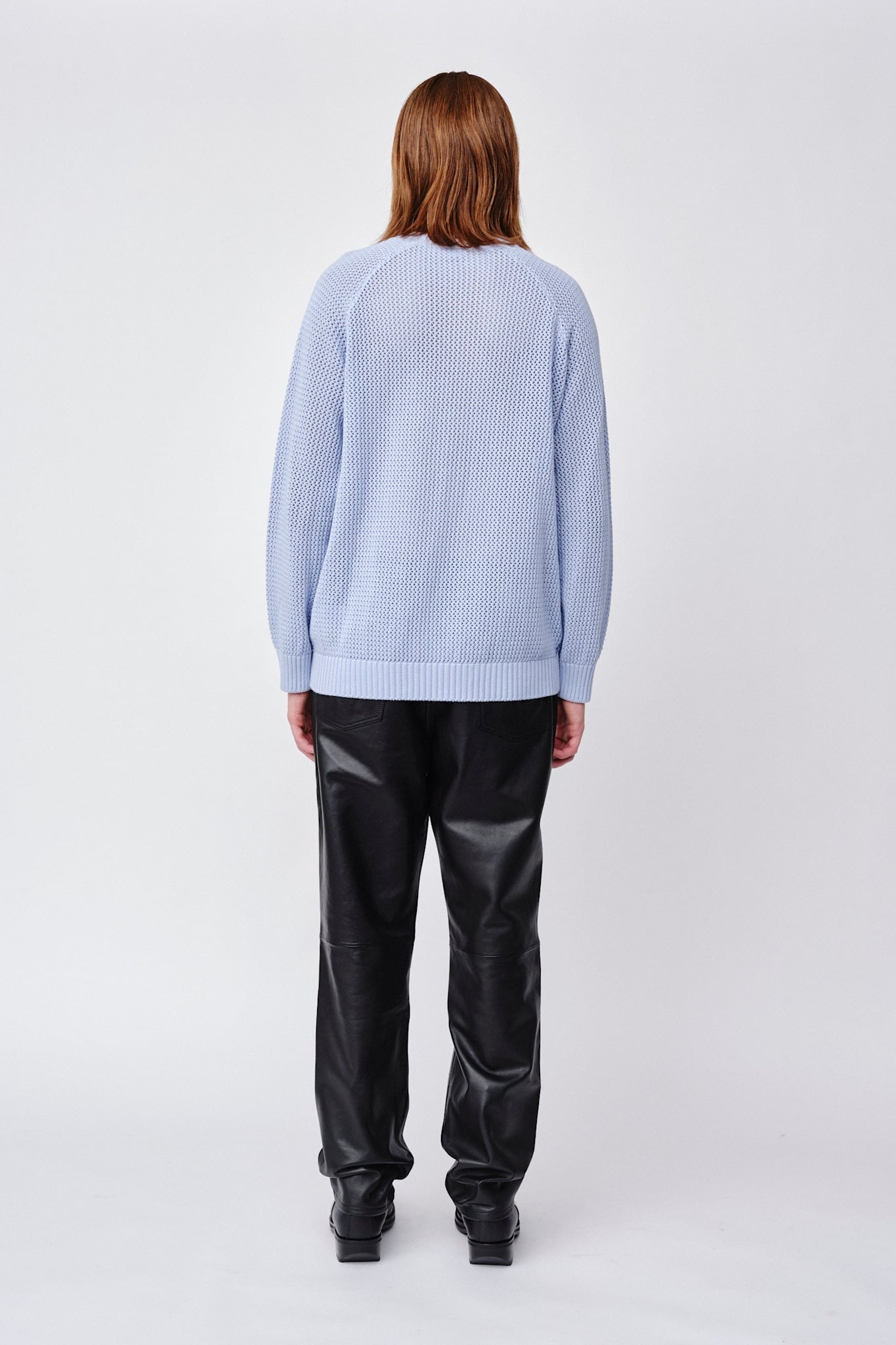 Won Hundred Men Otis Knitwear Chambrey Blue