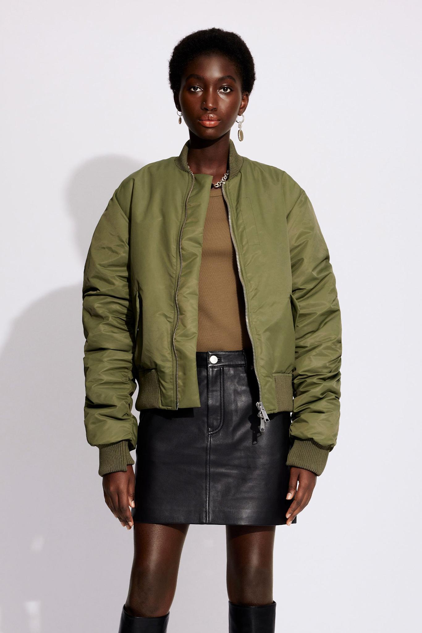 Won Hundred Women Reykjavik Bomber Outerwear Olivine