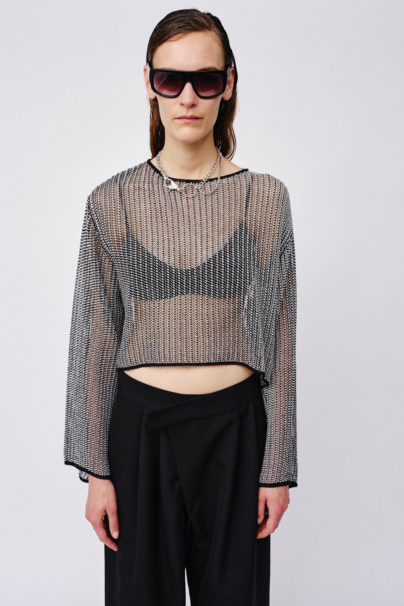 Won Hundred Women Selena Knitwear Black & White