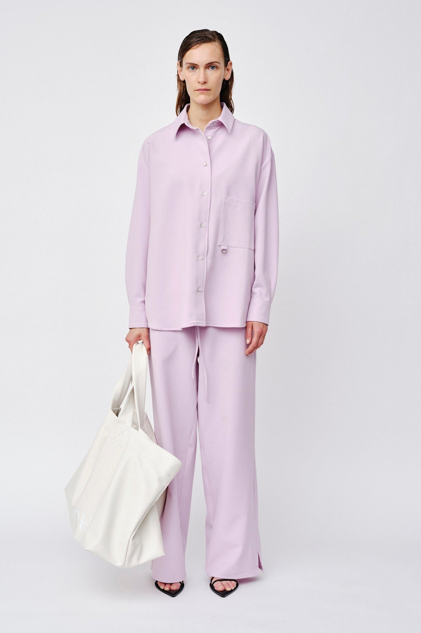 Won Hundred Women Simone Shirt Fair Orchid