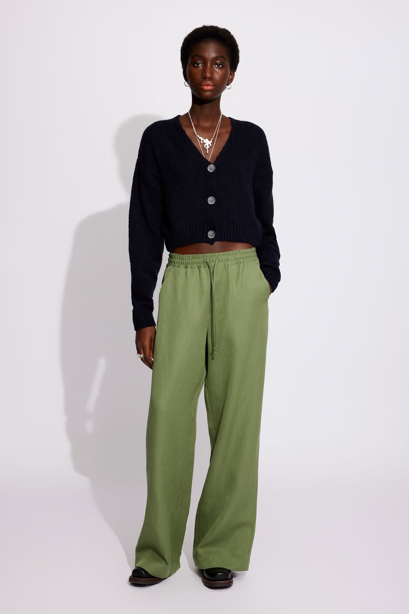 Won Hundred Women Stormy Trousers Olivine