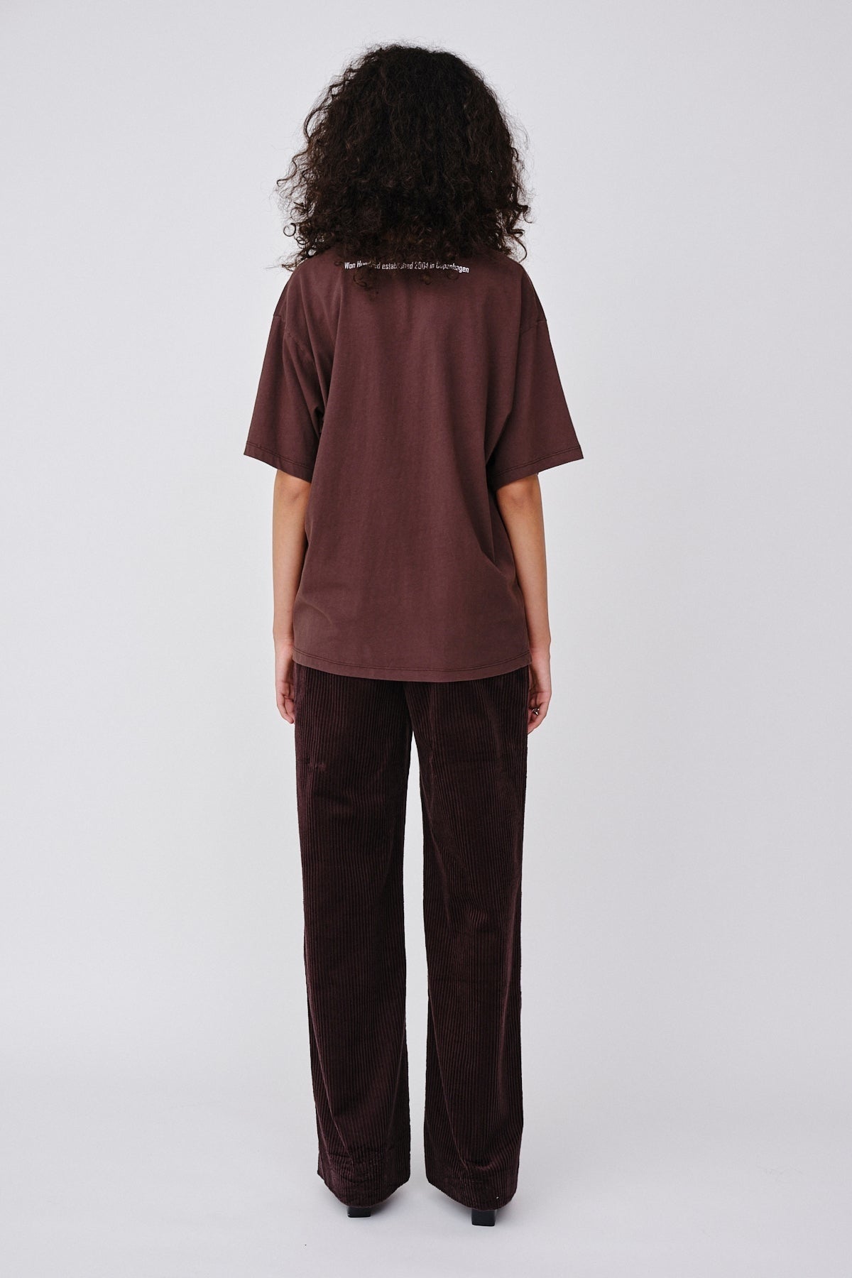 Won Hundred Women The Staff Tee logo W T-shirt Java