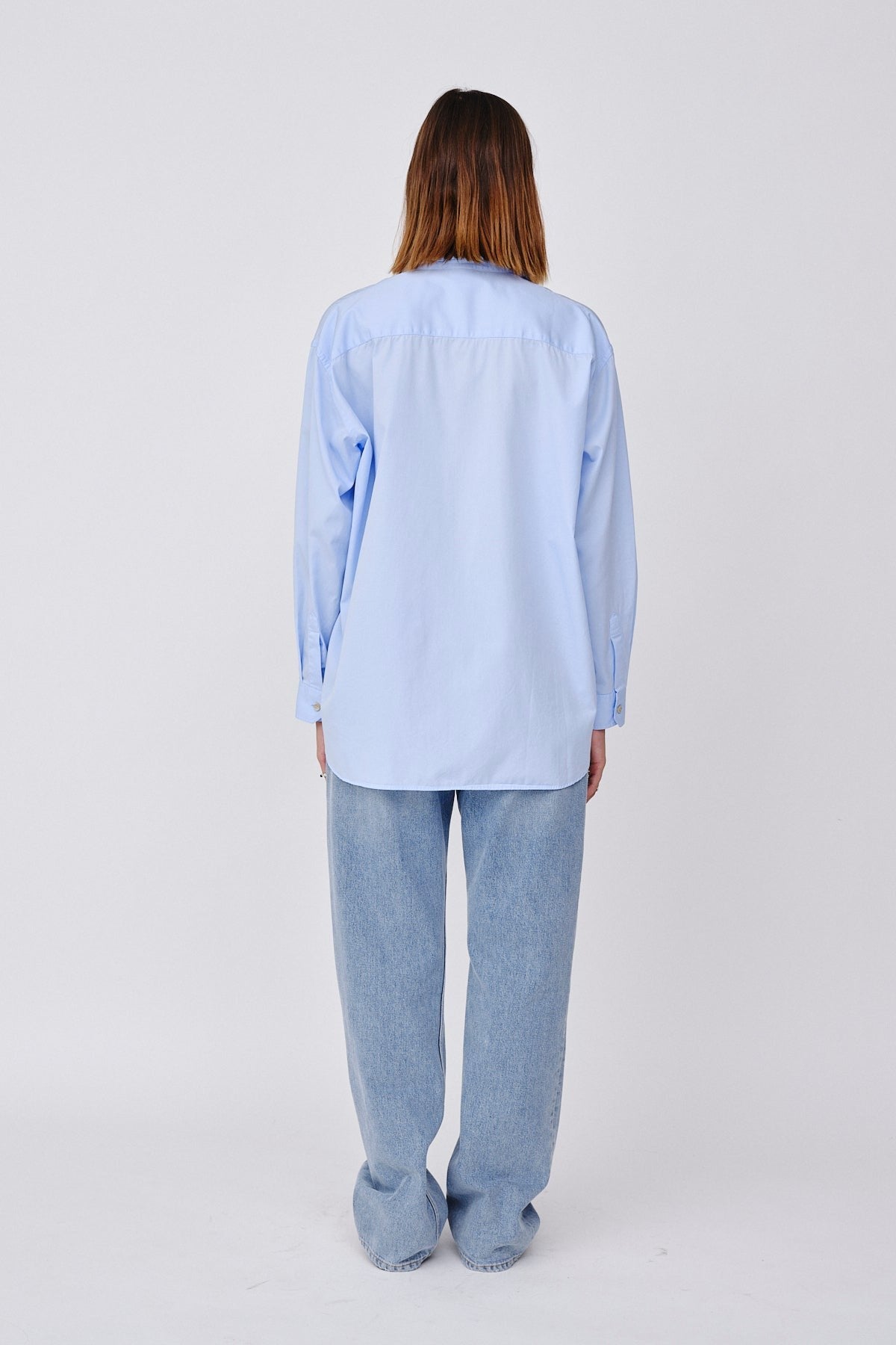 Won Hundred Women Zara Shirt Chambrey Blue