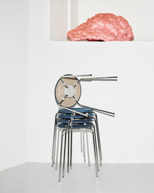100 DOT™ denim stools – A collab with Fritz Hansen