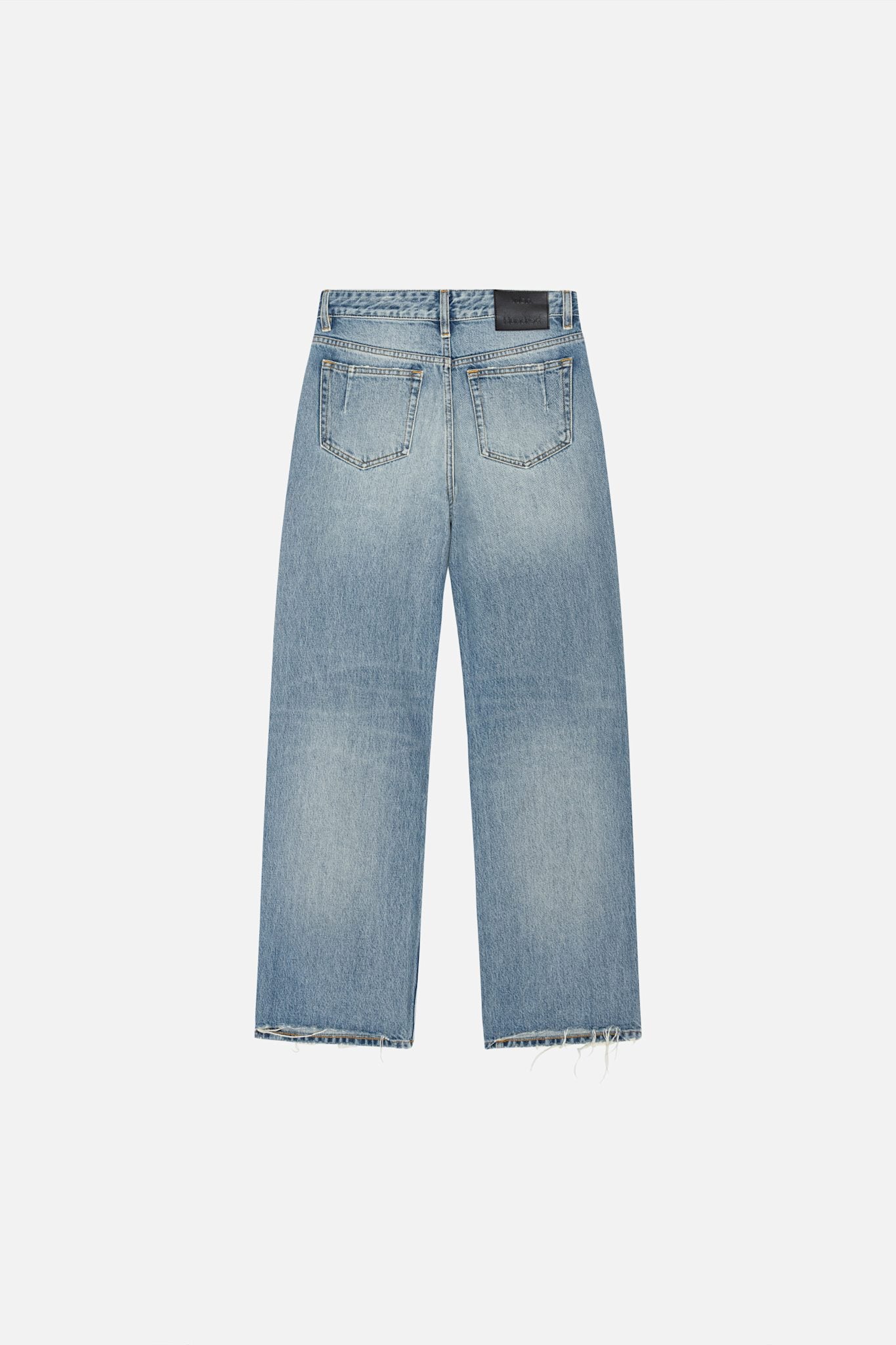 Genoa Broken Medium Blue - Brudden Middelblå