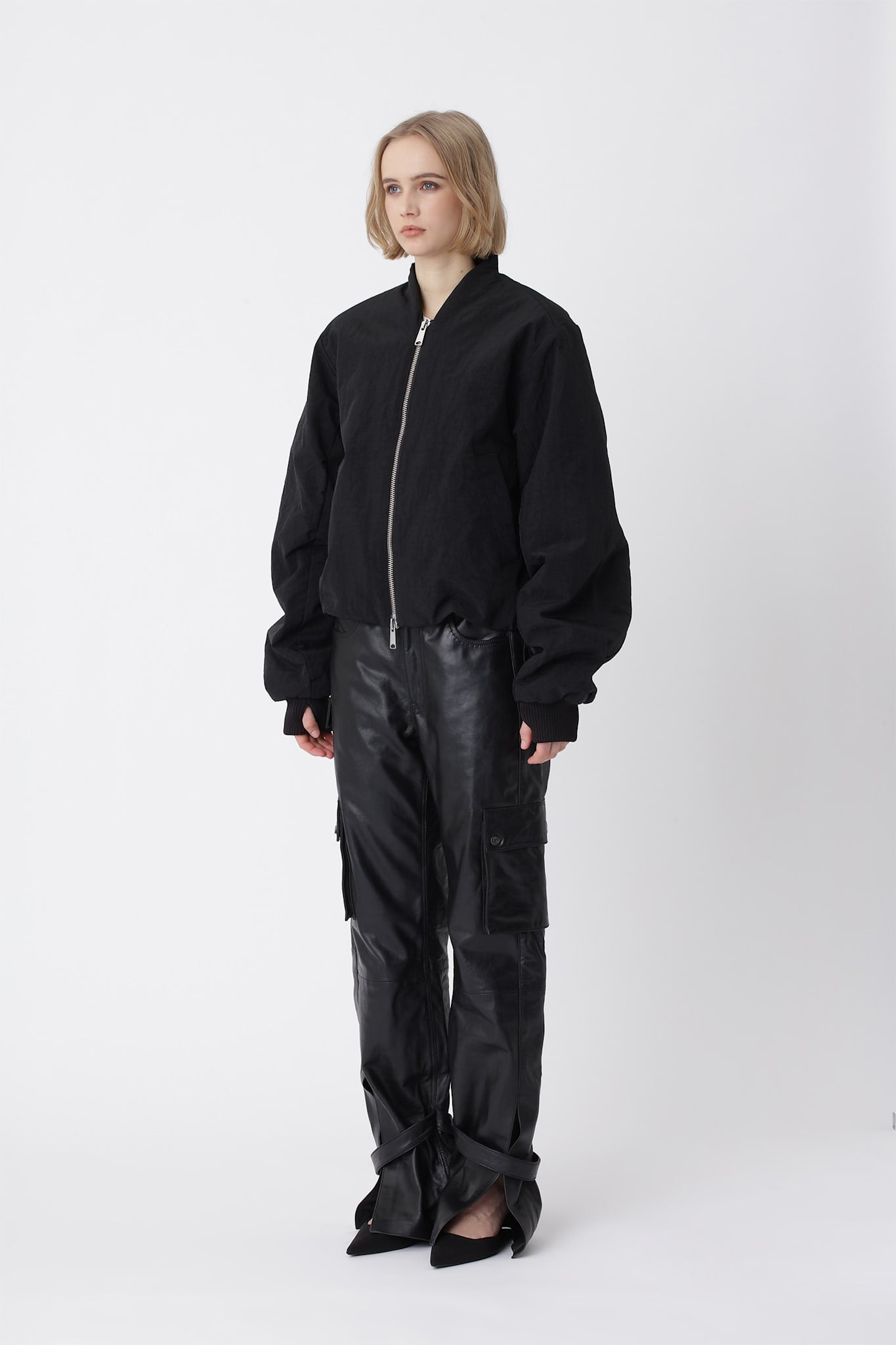 Opal Bomber Jacket - Black