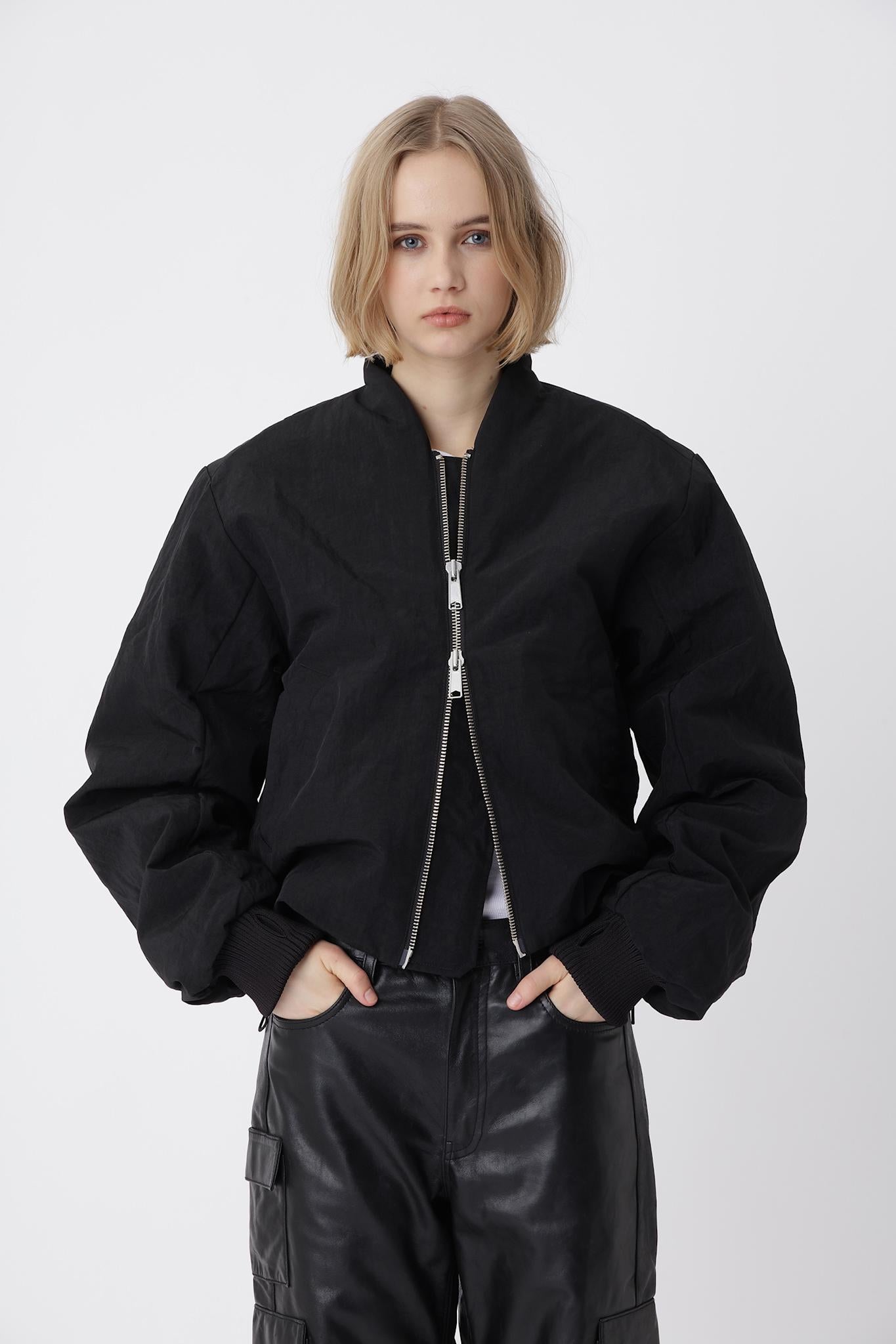 Opal Bomber Jacket - Black