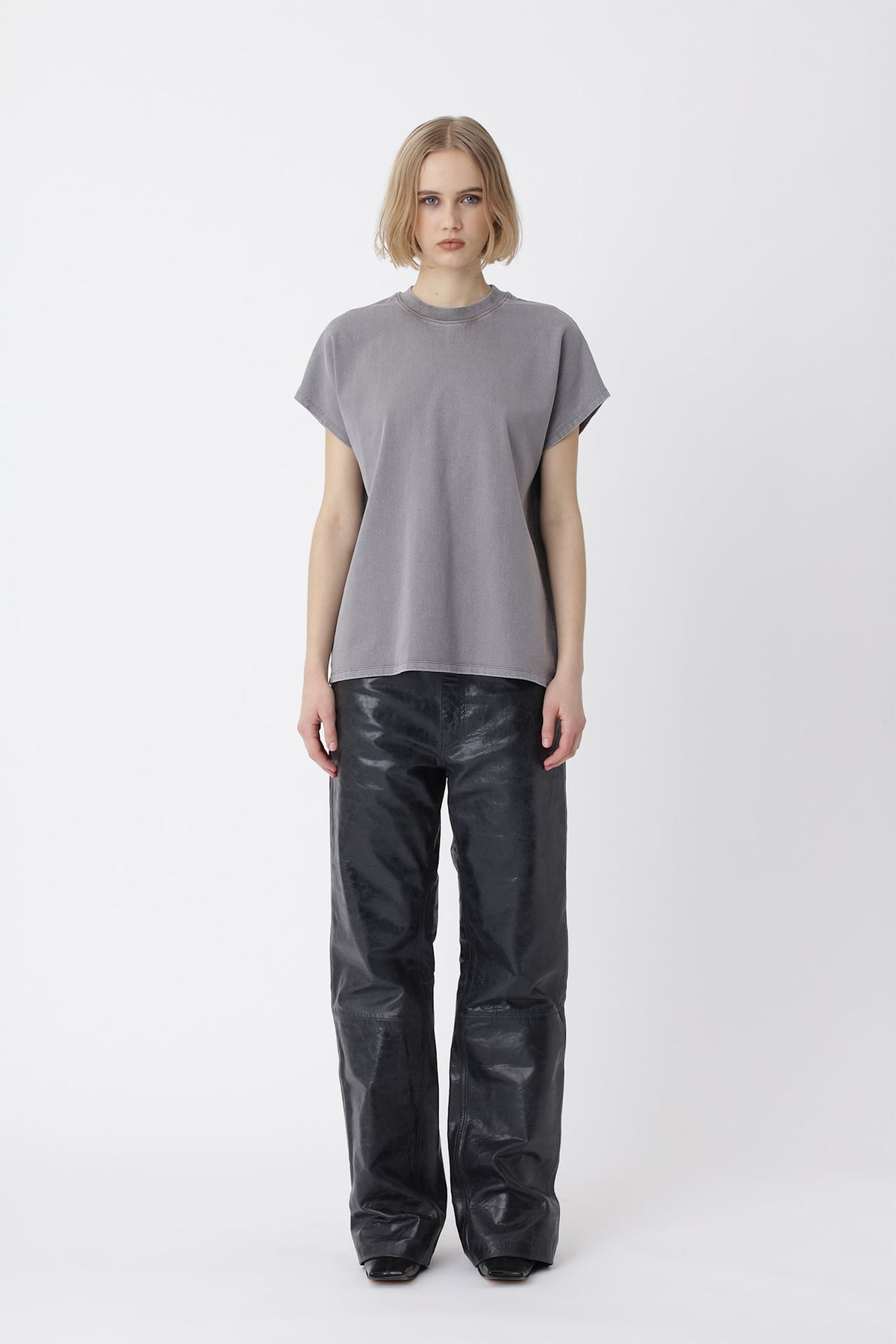 Genoa leren broek W