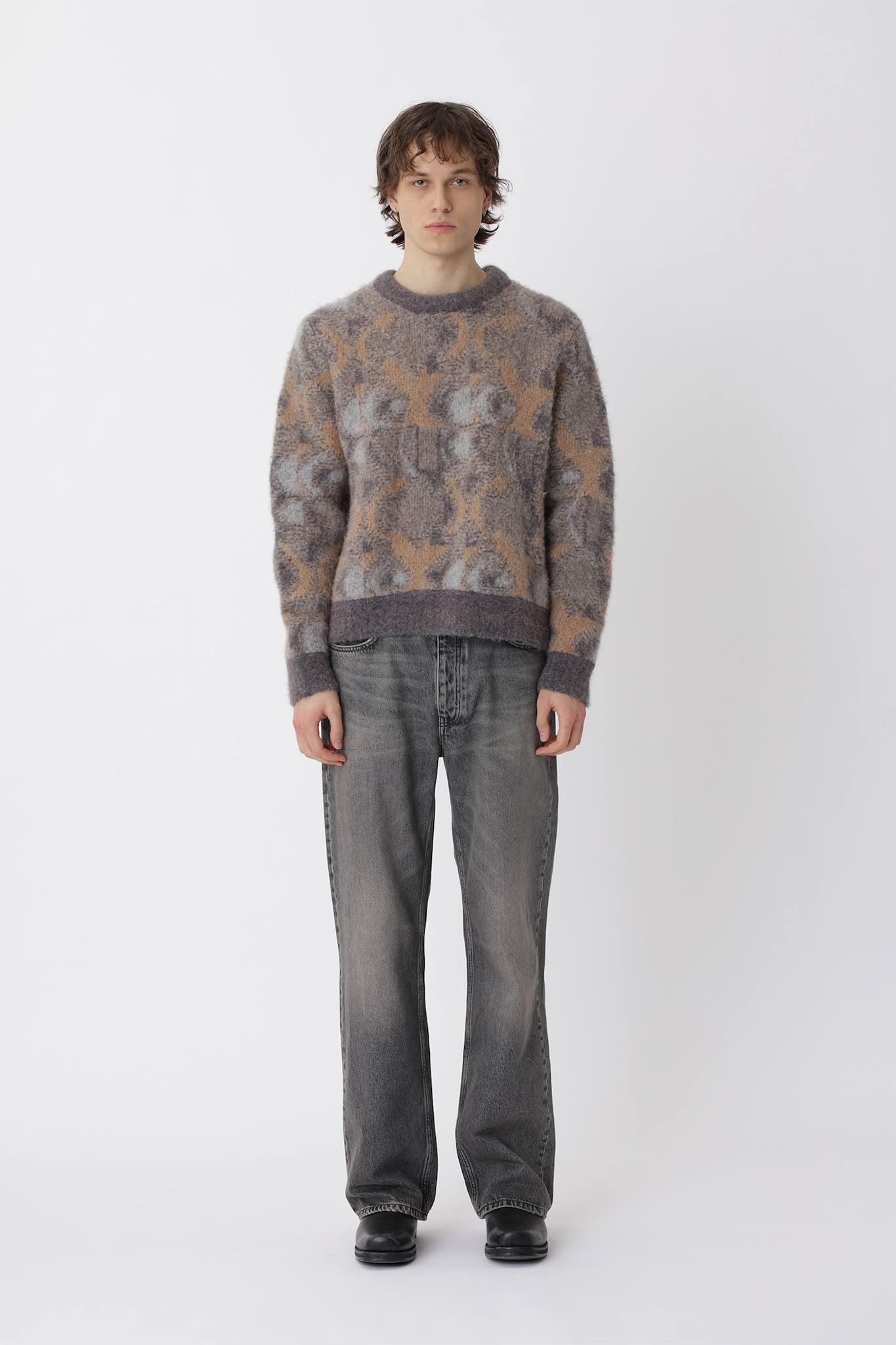 Bently Knit Sweater - Eiffel Tower COMB.