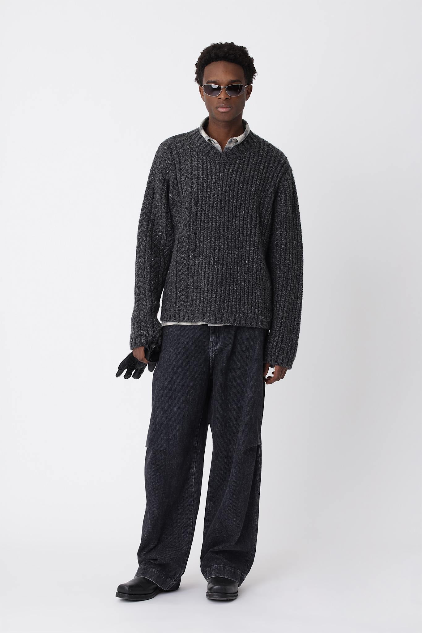 Jack Knit Sweater - Licorice