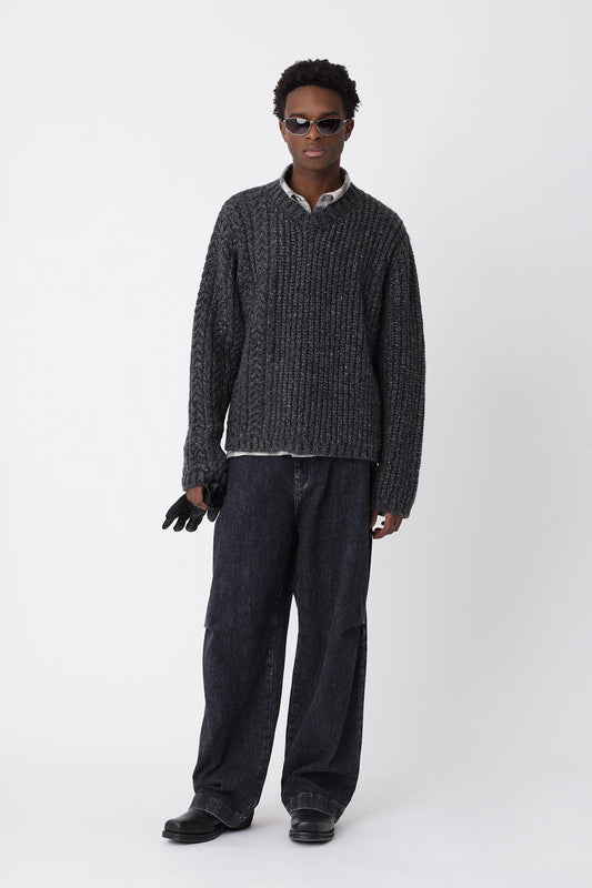 Jack Knit Sweater - Licorice