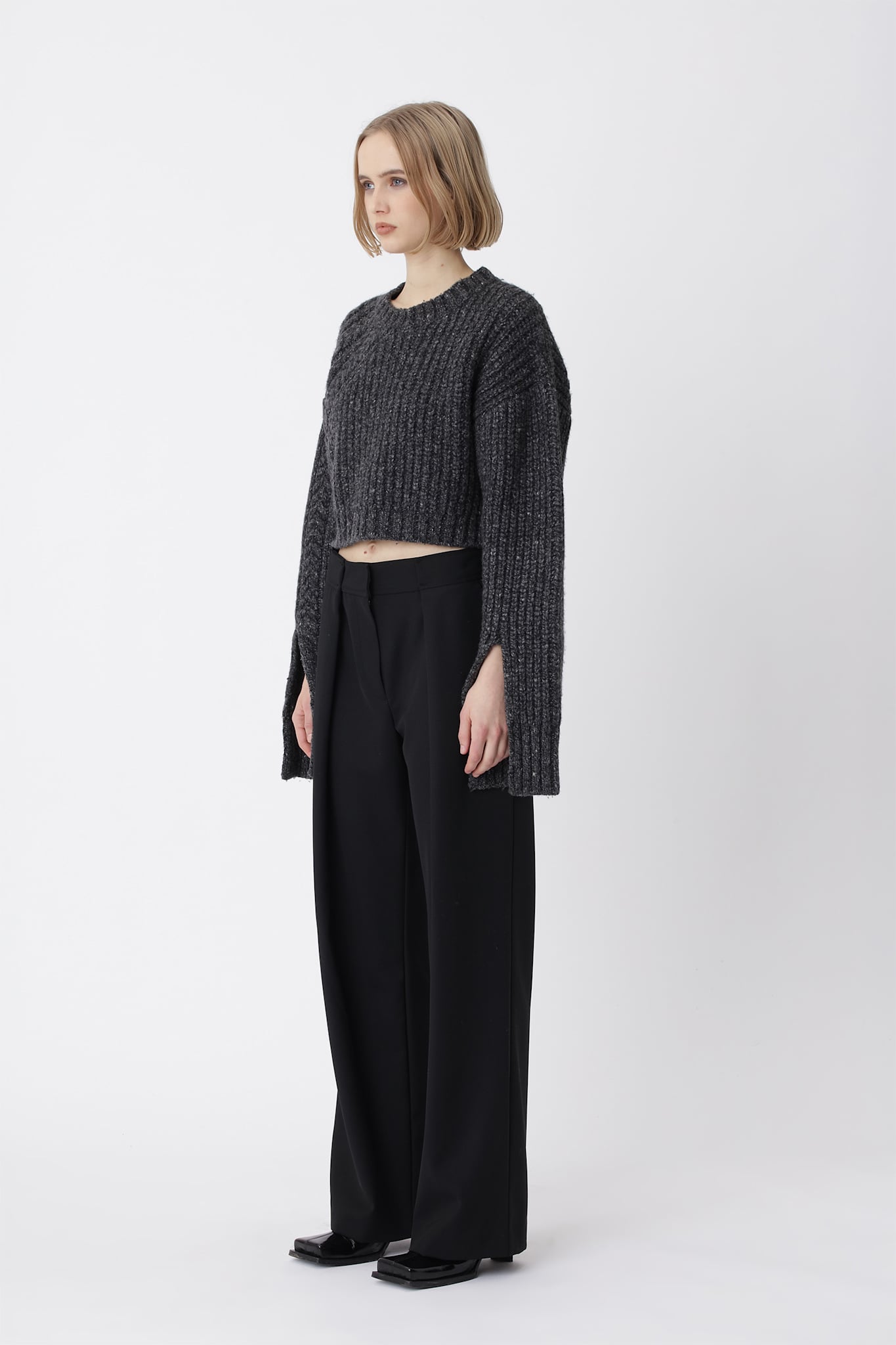 Isla Knit Sweater - Licorice