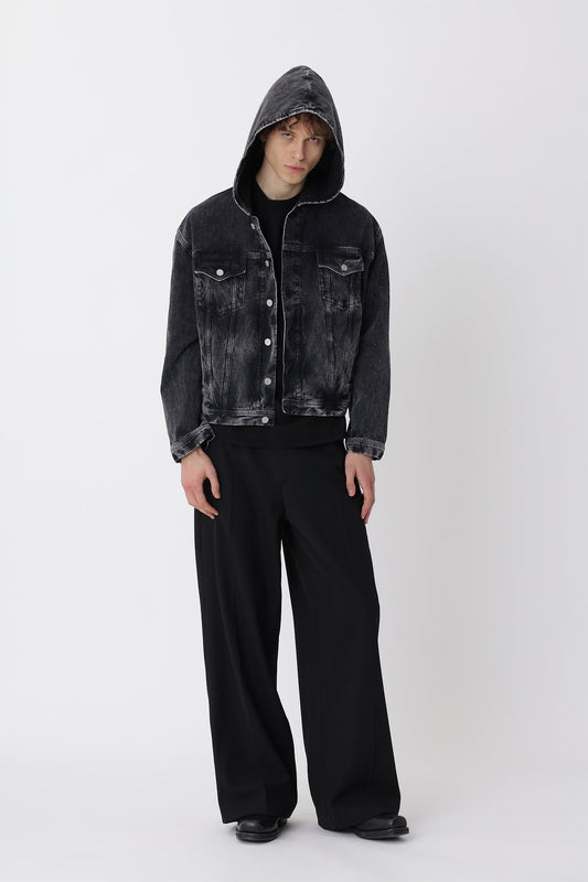 Edward Jacket - Washed Black